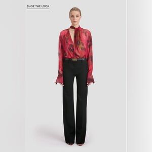Victoria Beckham Tailored Straight-Leg Trouser | 8